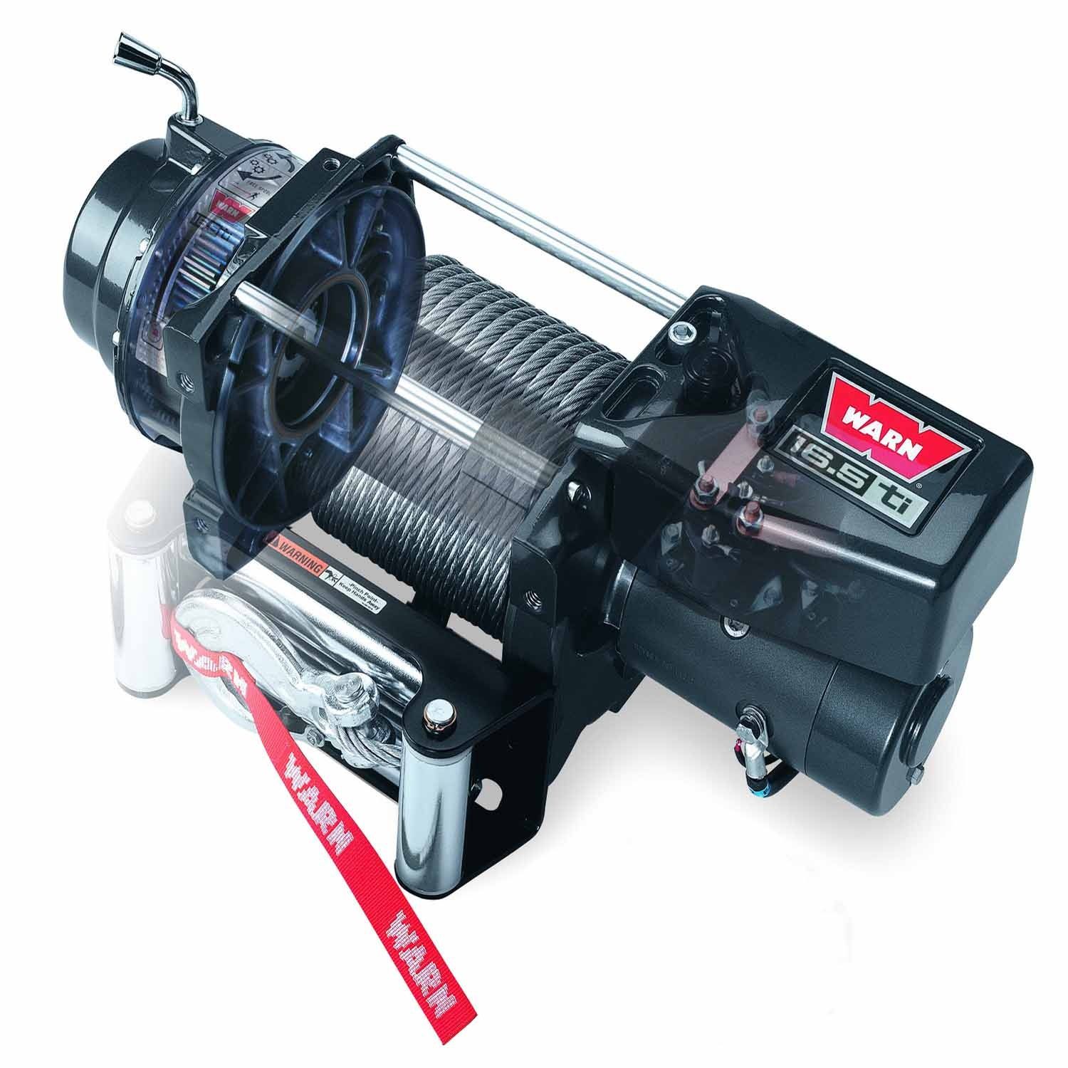 WARN WINCH, 16.5TI, 12V,90'