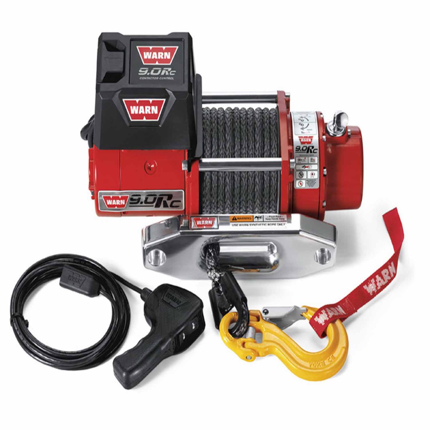 WARN WINCH, 9.0Rc, 12V, SD, HAWSE