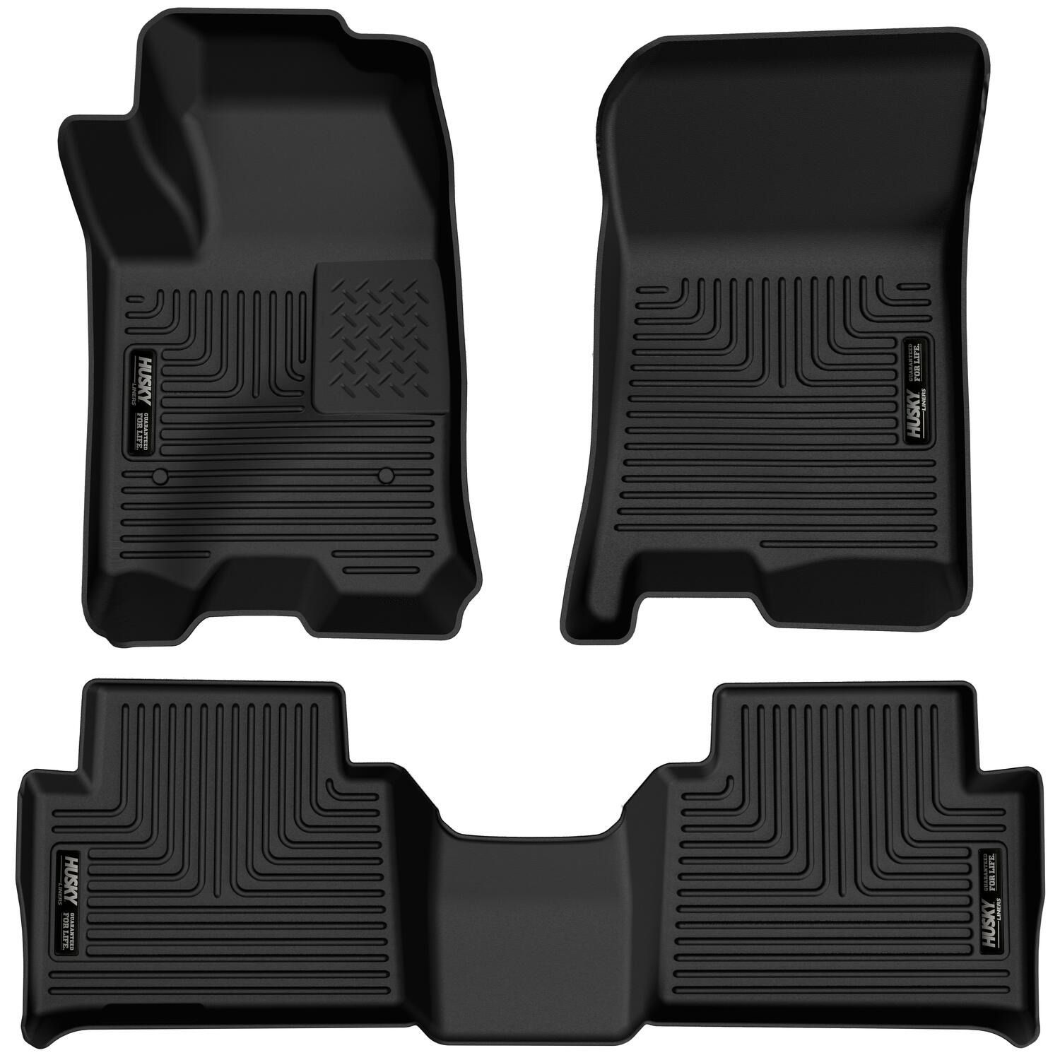 Husky X-act Front & 2nd Seat Floor Liners 54978