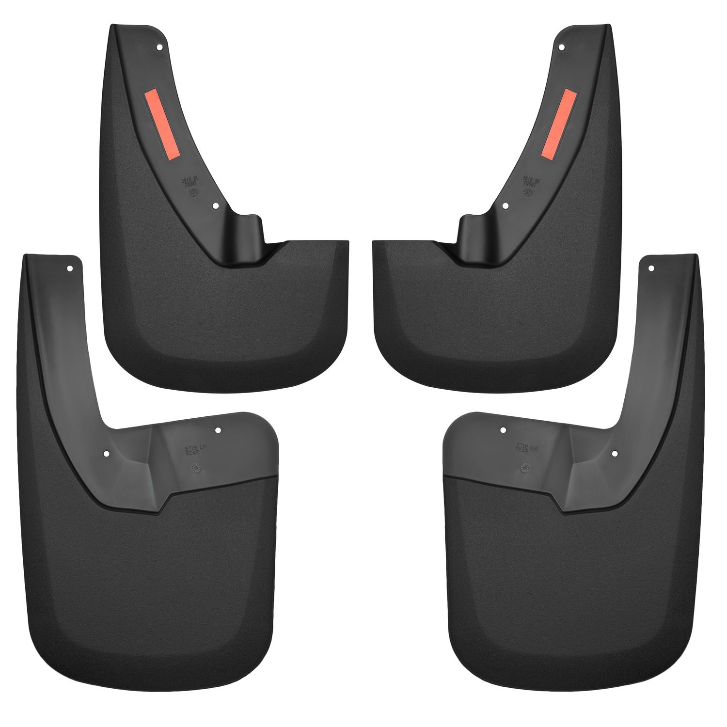 Husky Front and Rear Mud Guard Set 58186