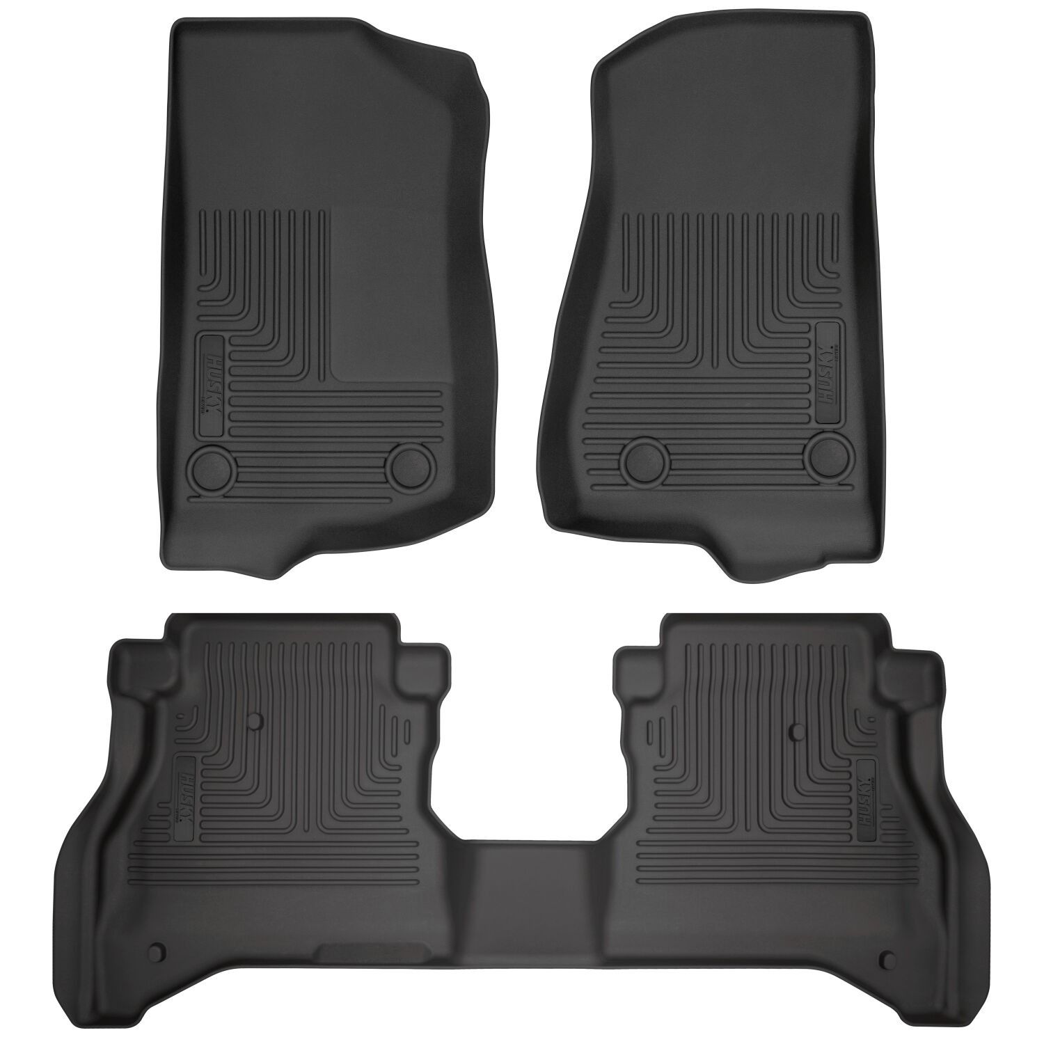 Husky Weatherbeater Front & 2nd Seat Floor Liners 93681