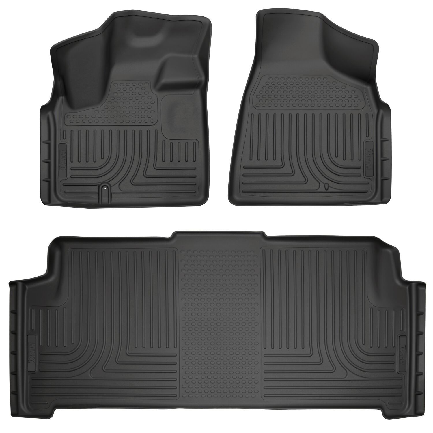 Husky Weatherbeater Front & 2nd Seat Floor Liners 93691