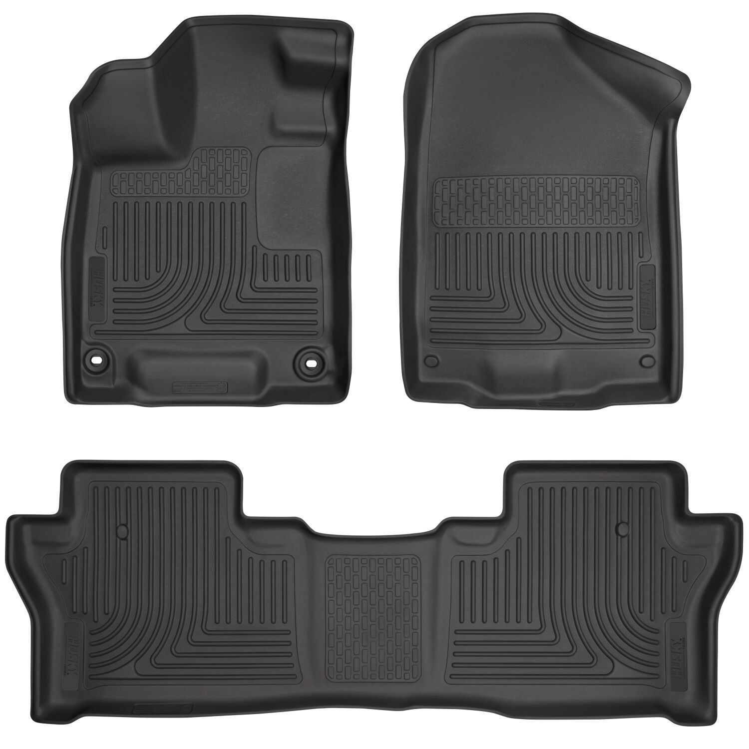 Husky Weatherbeater Front & 2nd Seat Floor Liners 93781