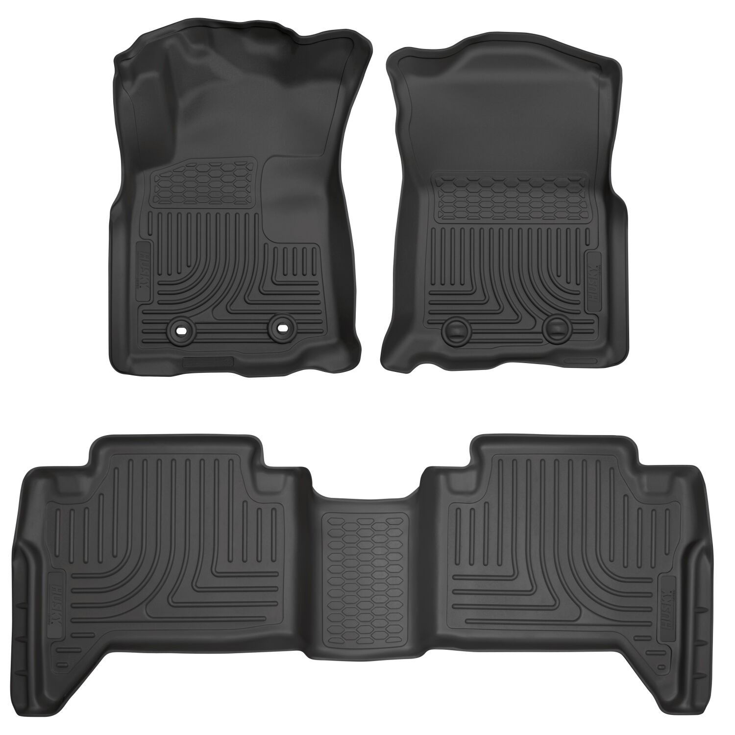 Husky Weatherbeater Front & 2nd Seat Floor Liners 93881