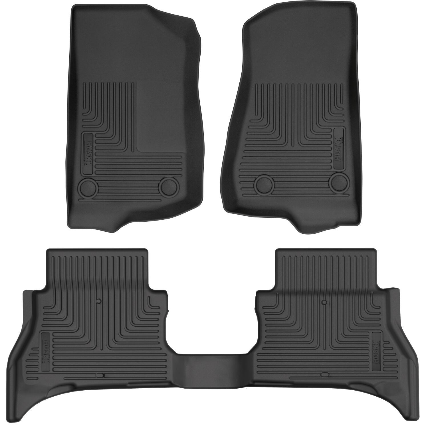 Husky Weatherbeater Front & 2nd Seat Floor Liners 93981