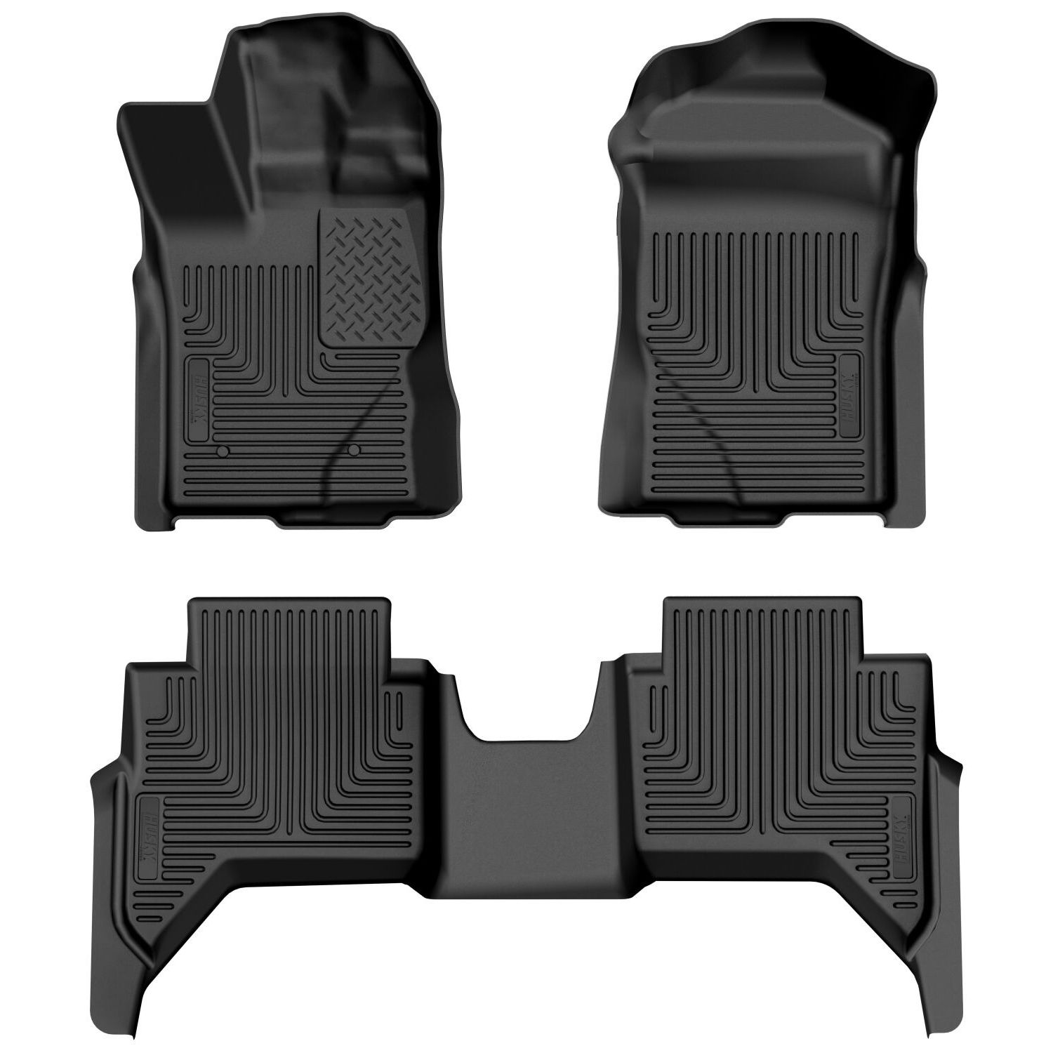 Husky Weatherbeater Front & 2nd Seat Floor Liners 94171