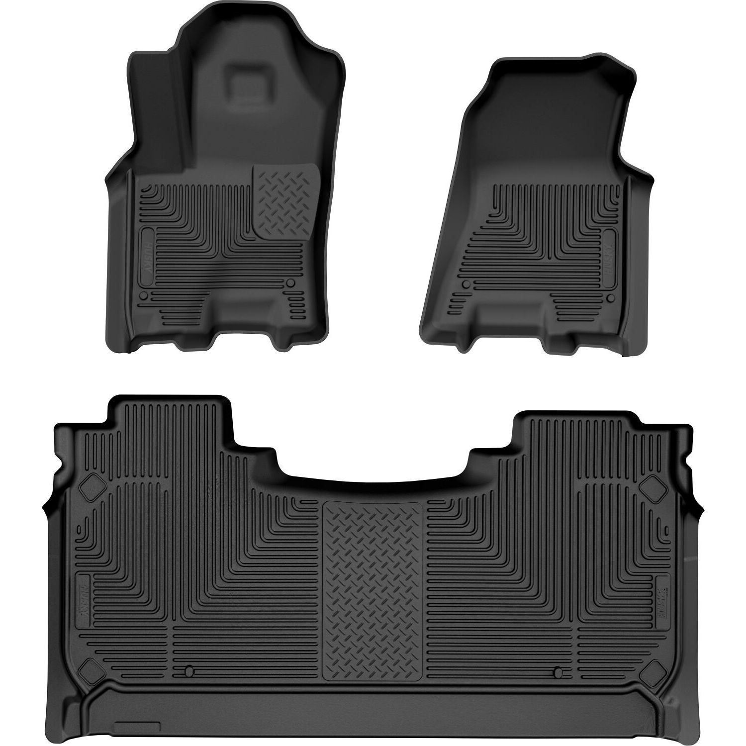 Husky Weatherbeater Front & 2nd Seat Floor Liners 94491