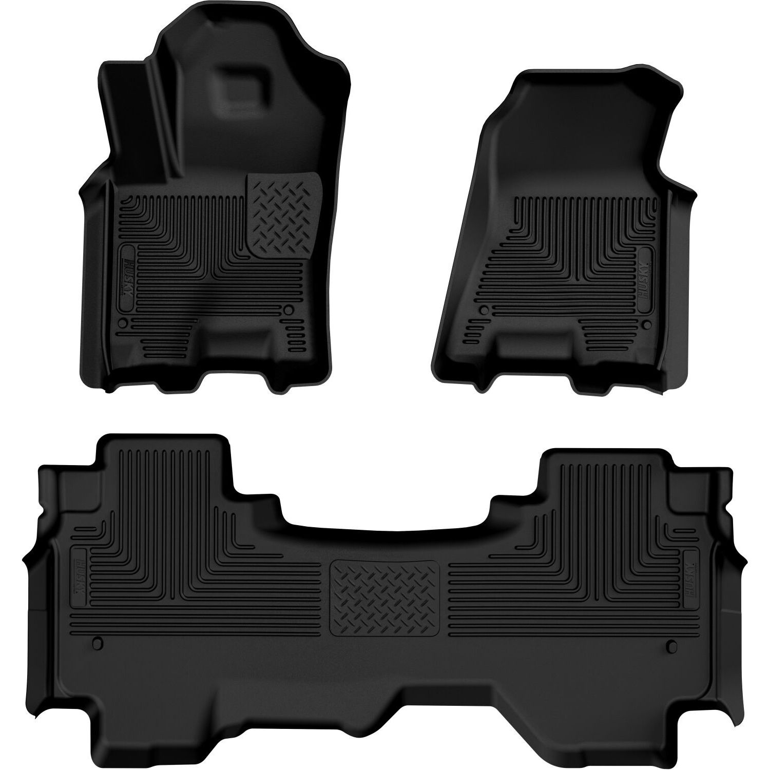 Husky Weatherbeater Front & 2nd Seat Floor Liners 94571