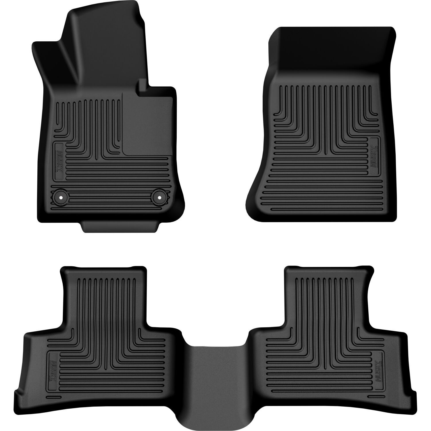 Husky Weatherbeater Front & 2nd Seat Floor Liners 95421