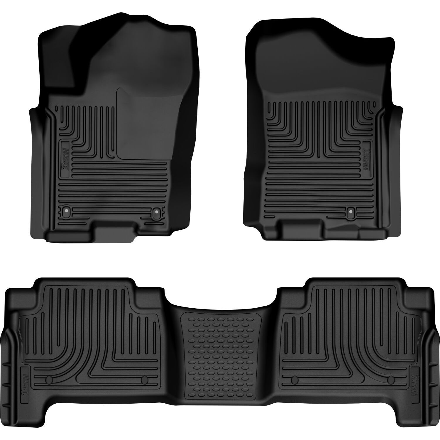 Husky Weatherbeater Front & 2nd Seat Floor Liners 95461