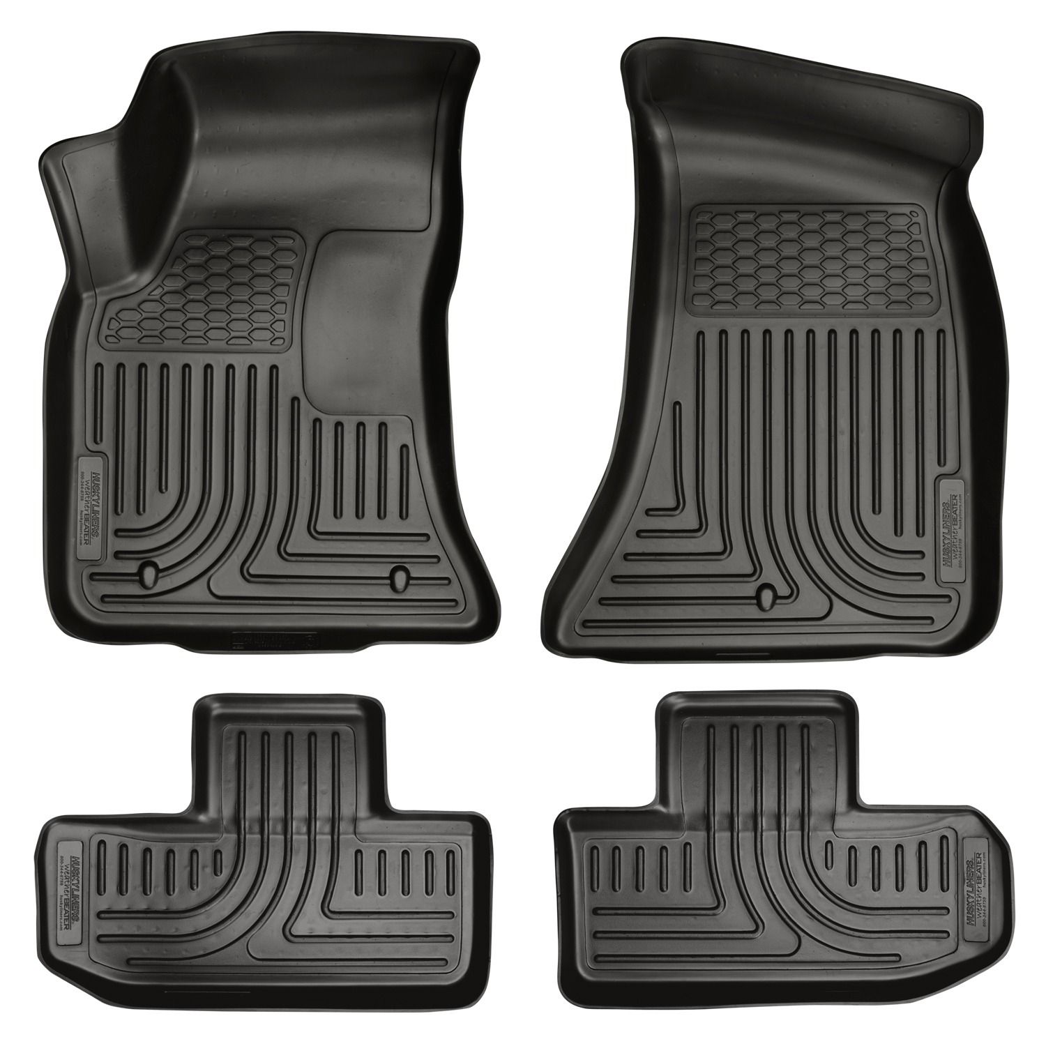 Husky Liners Weatherbeater - Front & 2nd Seat Floor Liners 98071