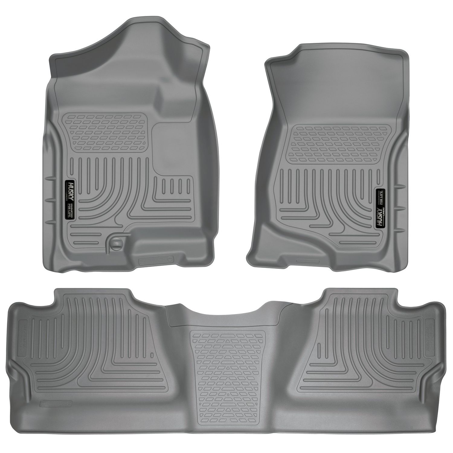 Husky Liners Weatherbeater - Front & 2nd Seat Floor Liners (Footwell Coverage) 98202