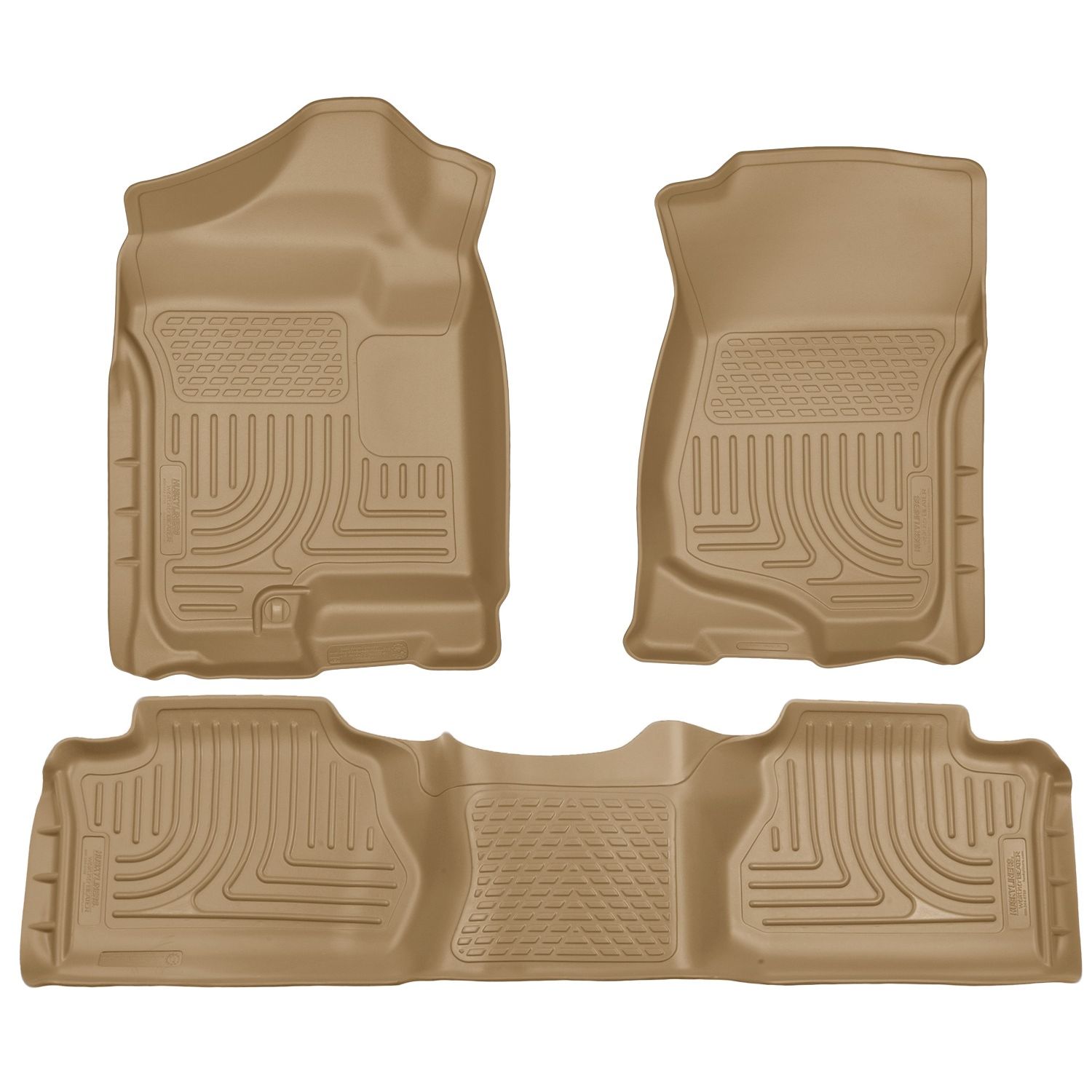 Husky Liners Weatherbeater - Front & 2nd Seat Floor Liners (Footwell Coverage) 98213