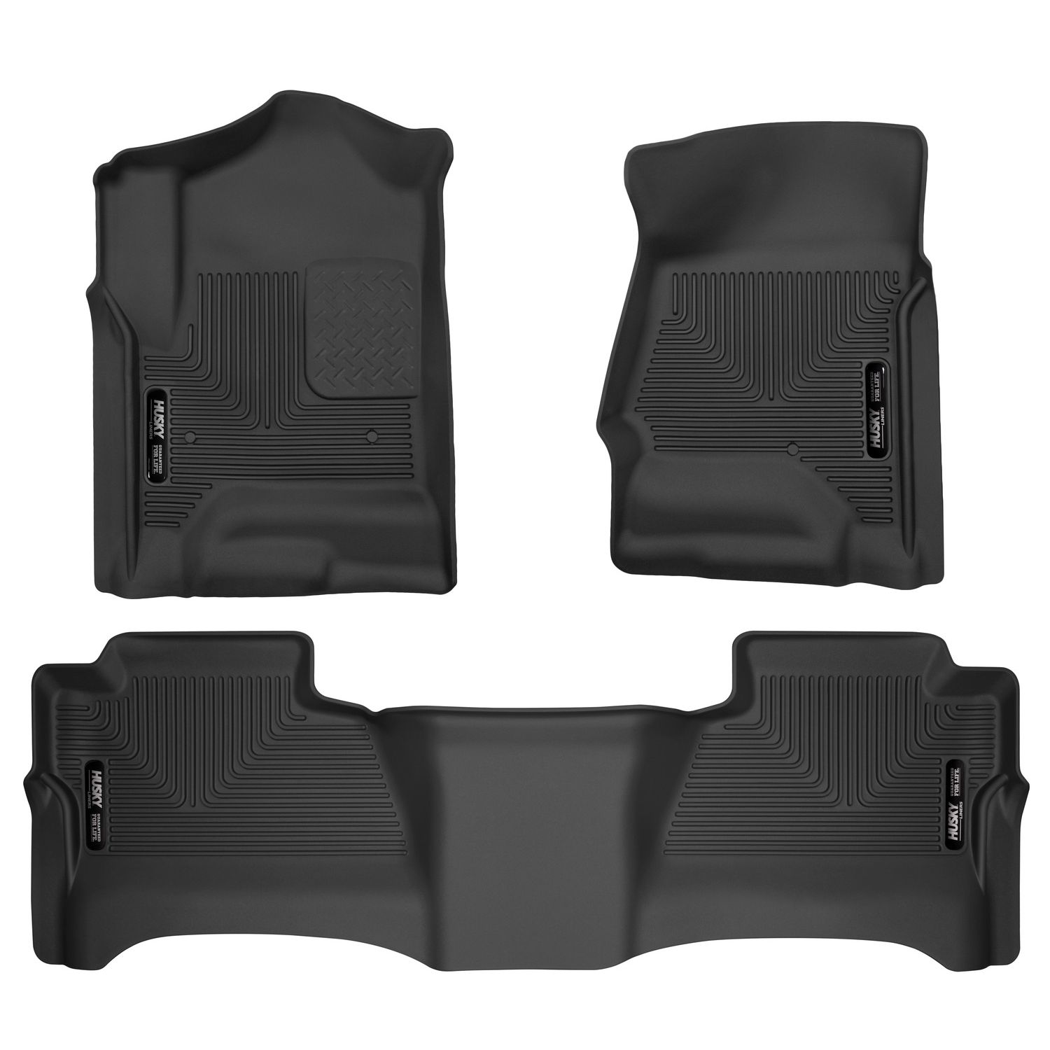 Husky Liners Weatherbeater - Front & 2nd Seat Floor Liners (Footwell Coverage) 98231