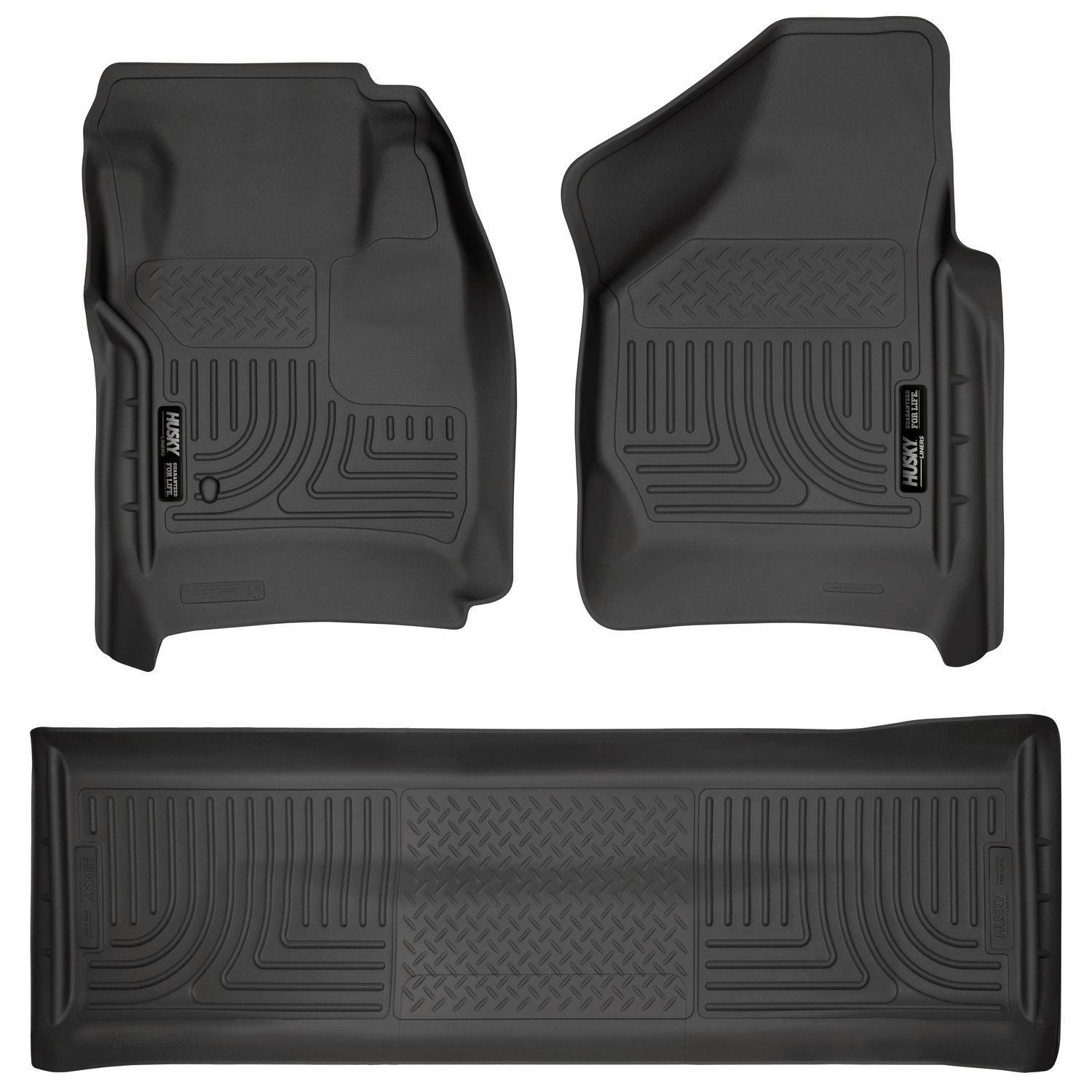 Husky Liners Weatherbeater - Front & 2nd Seat Floor Liners (Footwell Coverage) 98381