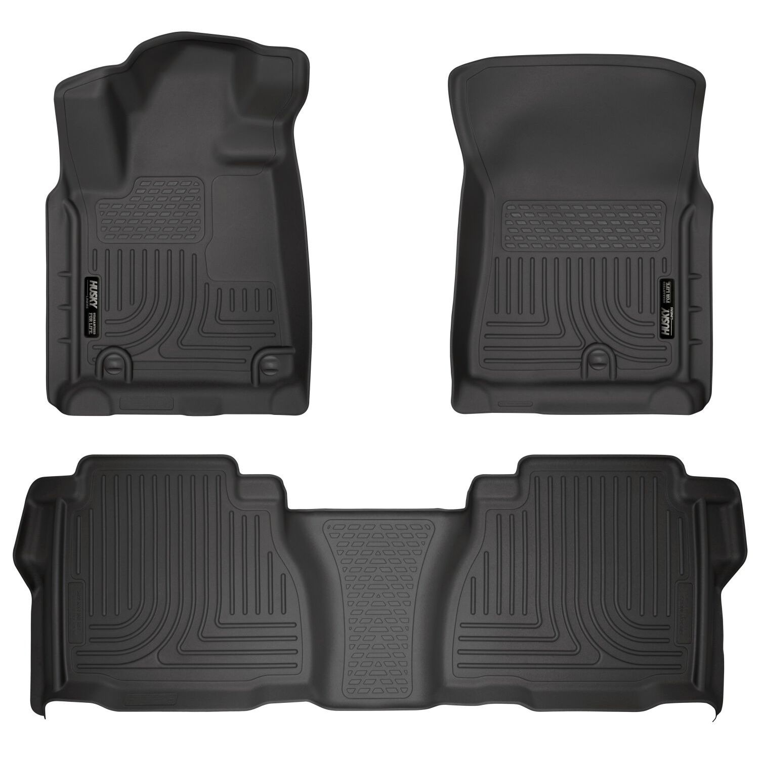 Husky Liners Weatherbeater - Front & 2nd Seat Floor Liners (Footwell Coverage) 99581