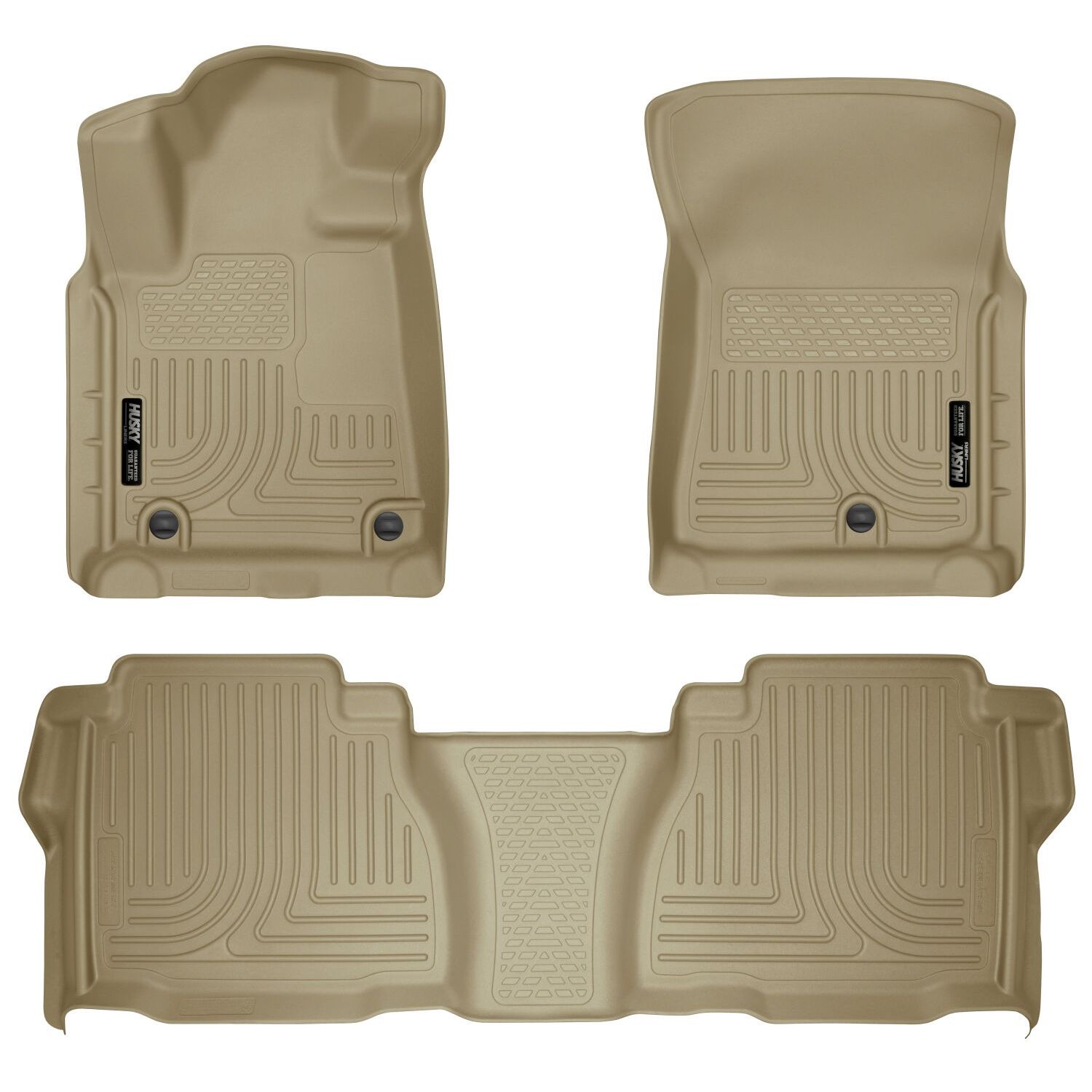 Husky Liners Weatherbeater - Front & 2nd Seat Floor Liners (Footwell Coverage) 98583