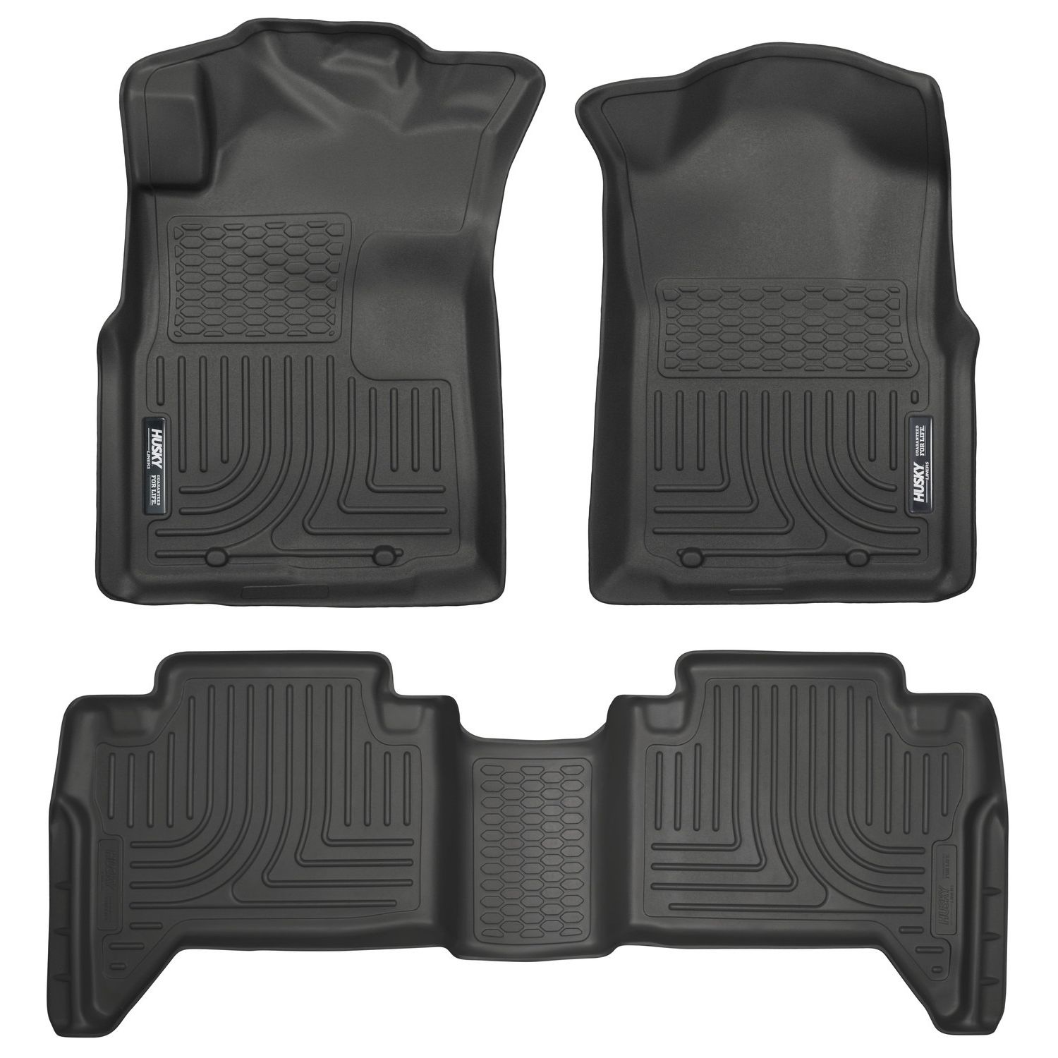 Husky Liners Weatherbeater - Front & 2nd Seat Floor Liners (Footwell Coverage) 98951