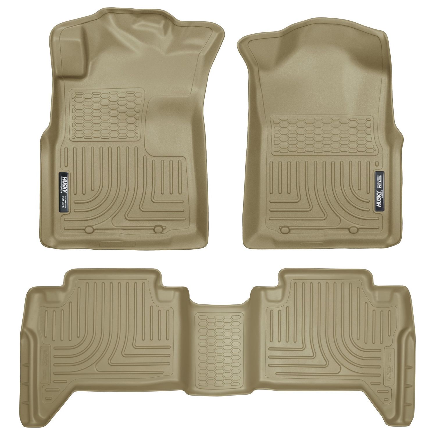 Husky Liners Weatherbeater - Front & 2nd Seat Floor Liners (Footwell Coverage) 98953