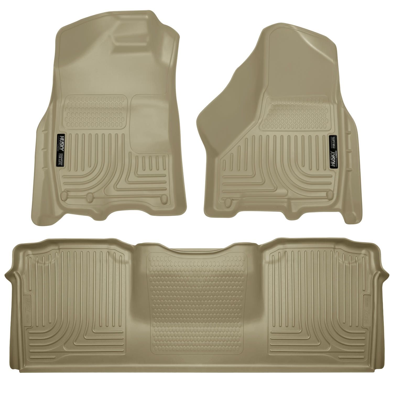 Husky Liners Weatherbeater - Front & 2nd Seat Floor Liners 99043