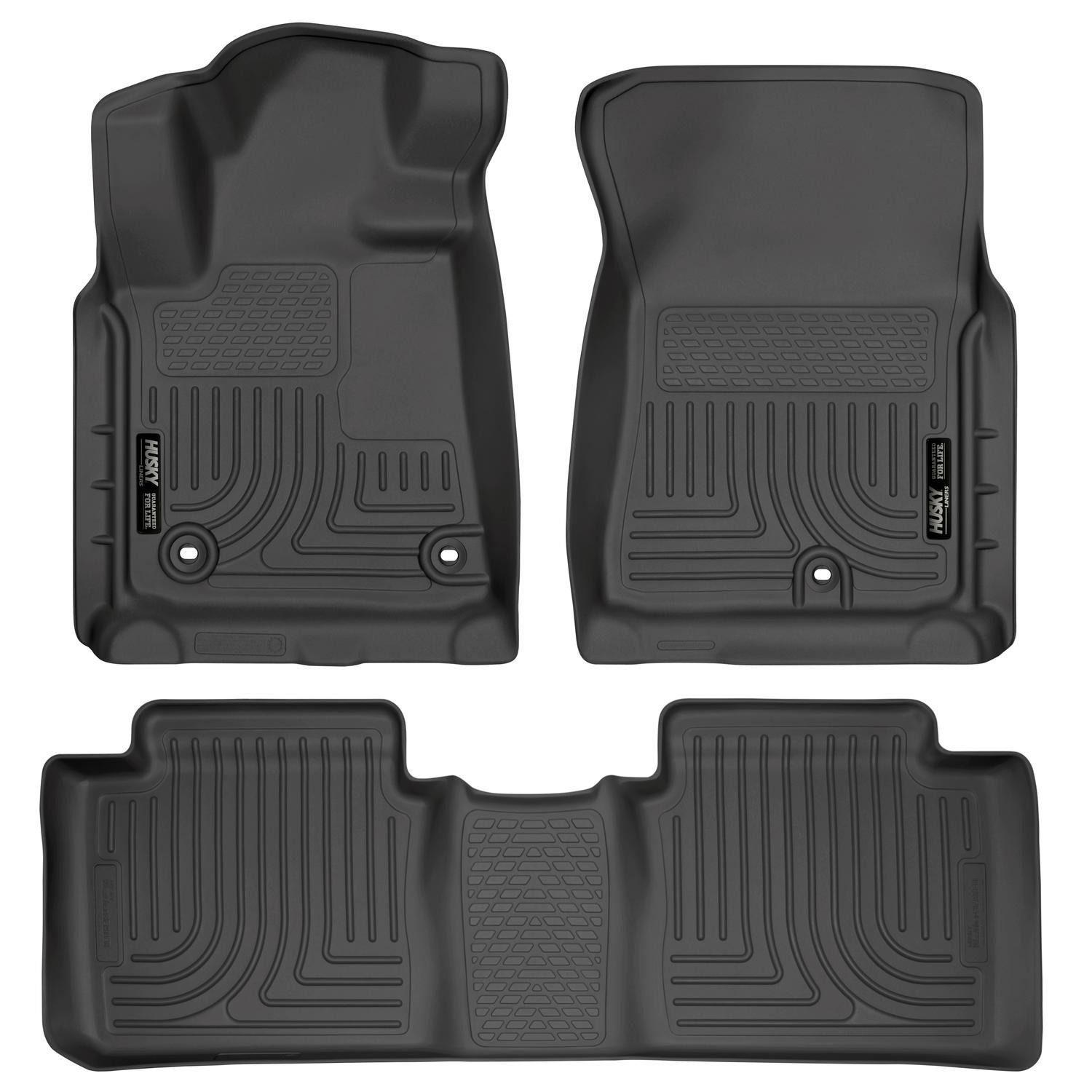 Husky Liners Weatherbeater - Front & 2nd Seat Floor Liners (Footwell Coverage) 99561
