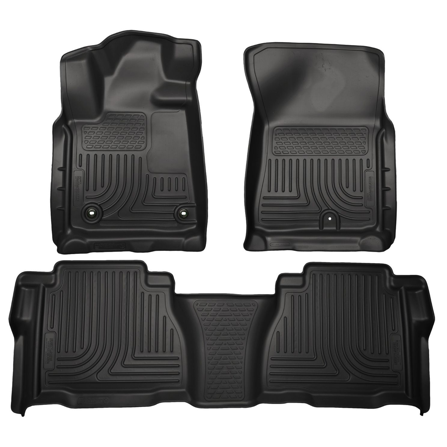 Husky Liners Weatherbeater - Front & 2nd Seat Floor Liners (Footwell Coverage) 99591