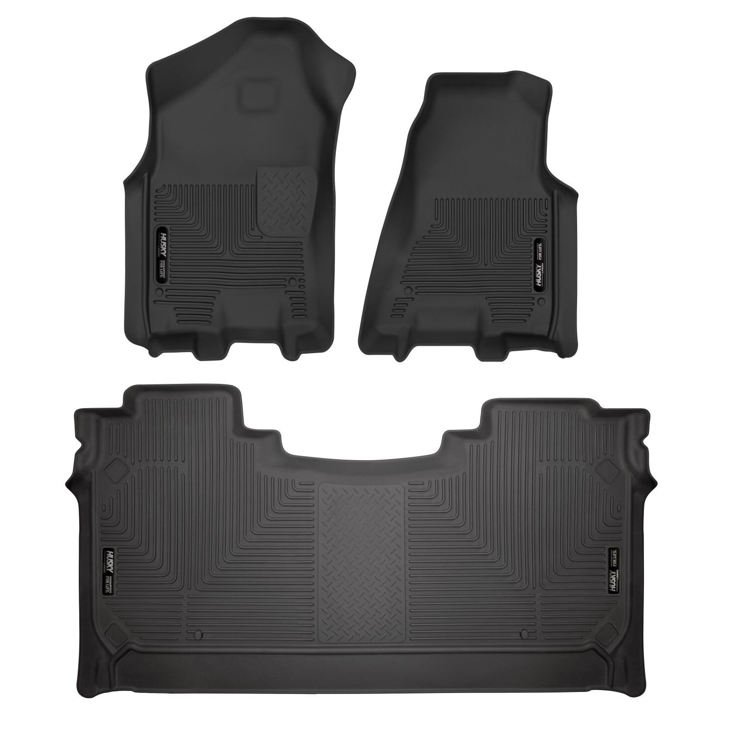 Husky Weatherbeater Front & 2nd Seat Floor Liners 94001