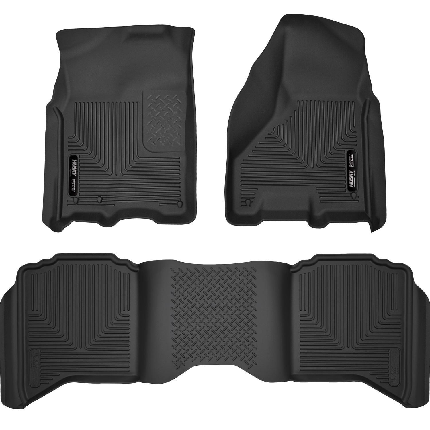 Husky Liners Weatherbeater - Front & 2nd Seat Floor Liners 99001