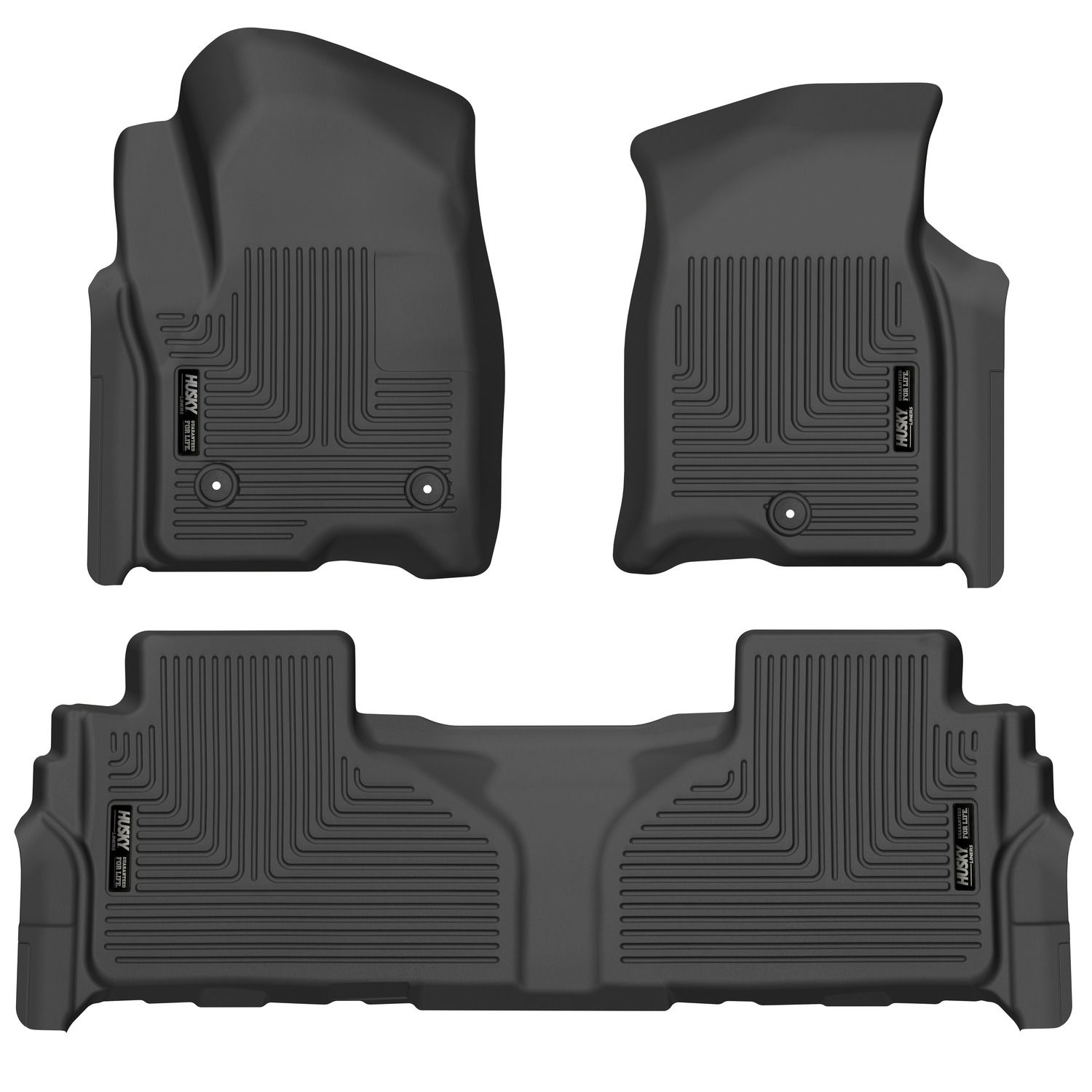 Husky Weatherbeater Front & 2nd Seat Floor Liners (Footwell Coverage) 99241