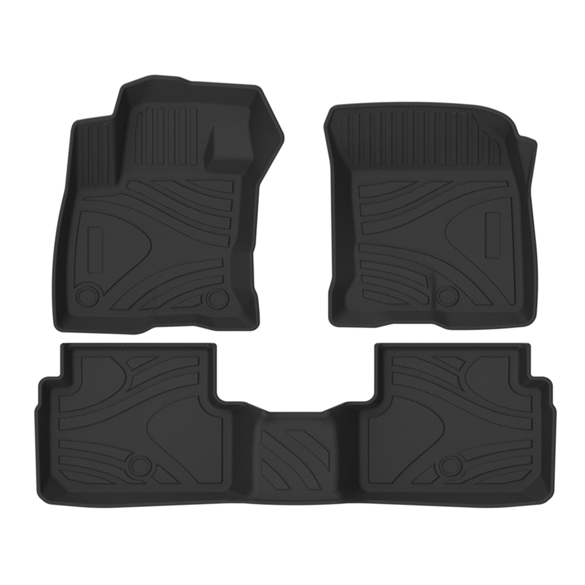 Black Horse Off Road Totaliner Heavy Duty Floor Liner Black TPE FMFBR21