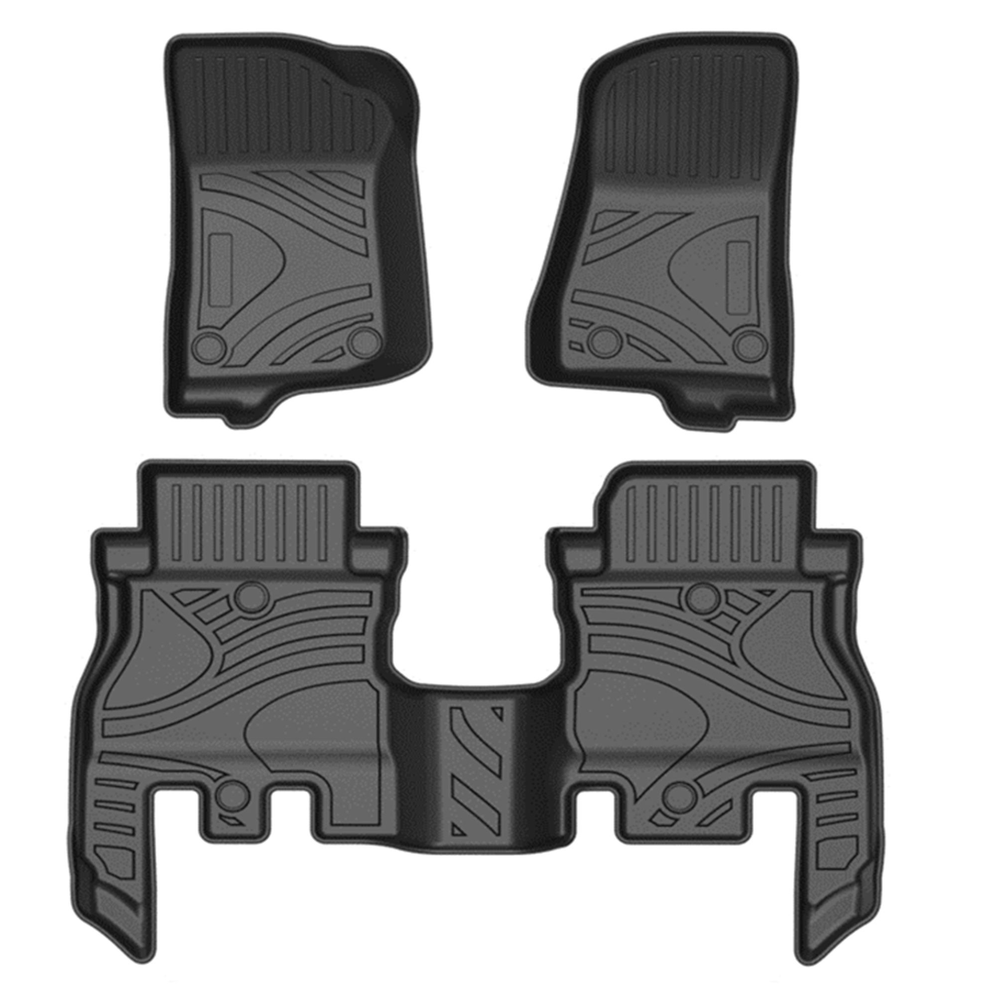 Black Horse Off Road Totaliner Heavy Duty Floor Liner Black TPE FMJJL18