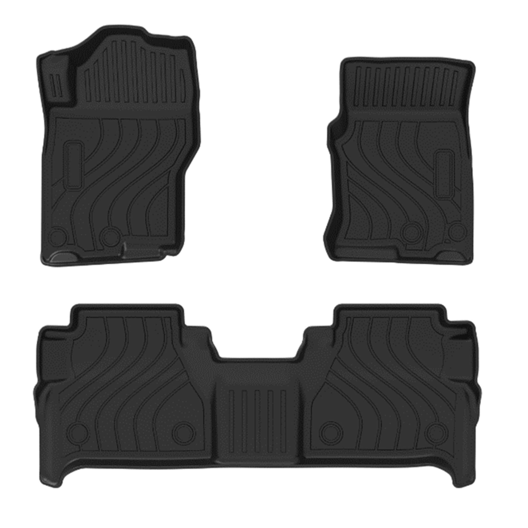 Black Horse Off Road Totaliner Heavy Duty Floor Liner Black TPE FMNFR19