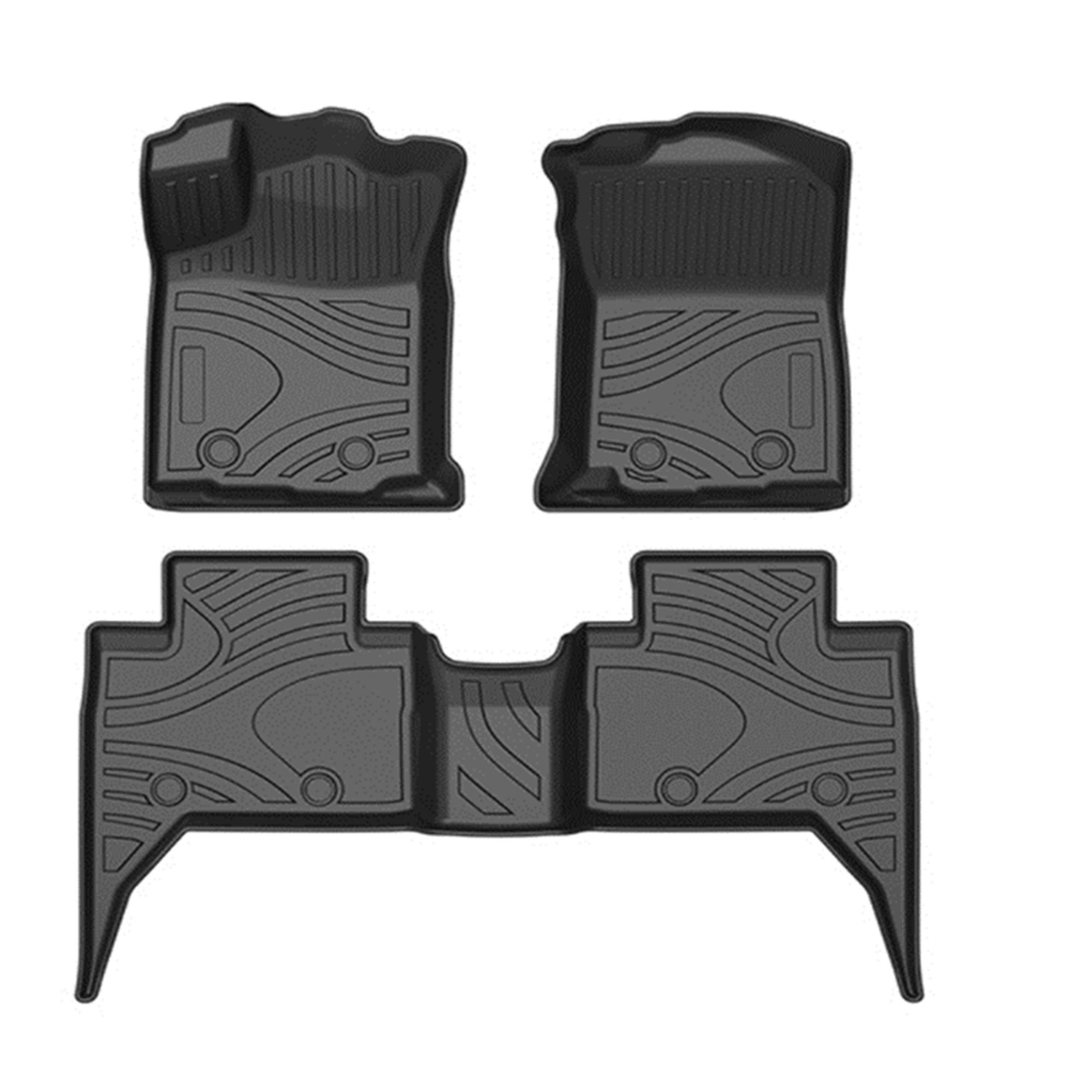 Black Horse Off Road Totaliner Heavy Duty Floor Liner Black TPE FMTTO18