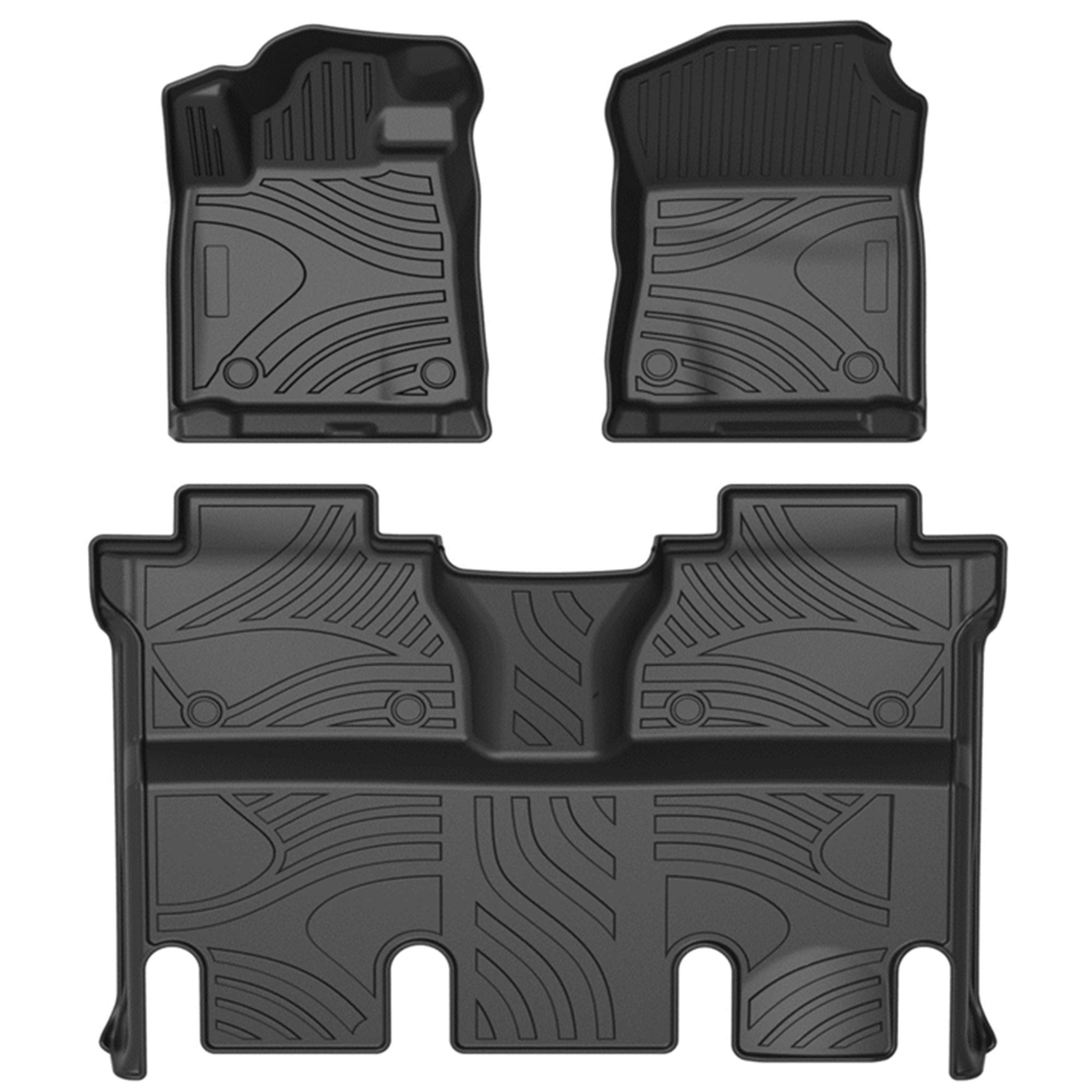 Black Horse Off Road Totaliner Heavy Duty Floor Liner Black TPE FMTTU15