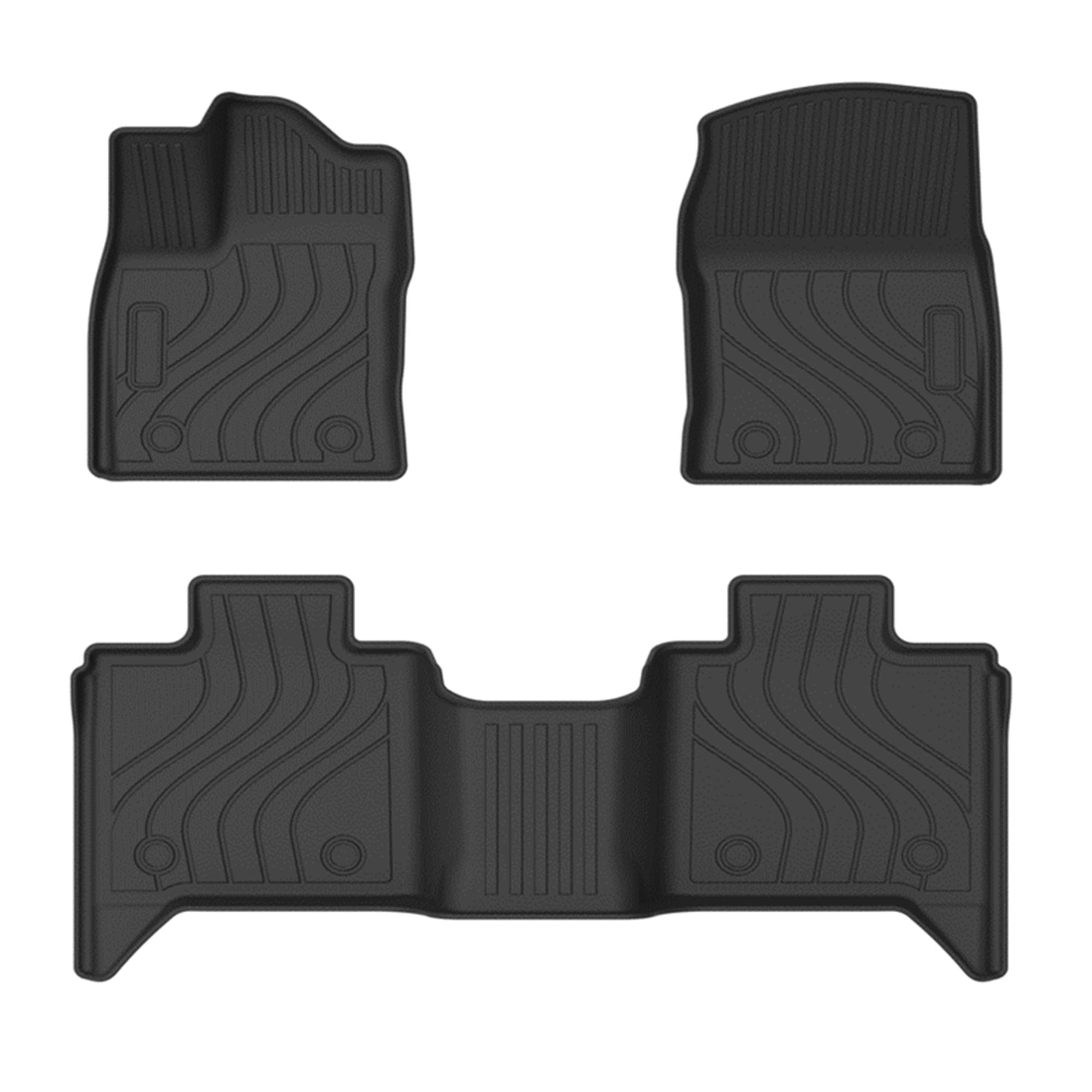 Black Horse Off Road Totaliner Heavy Duty Floor Liner Black TPE FMTTU22