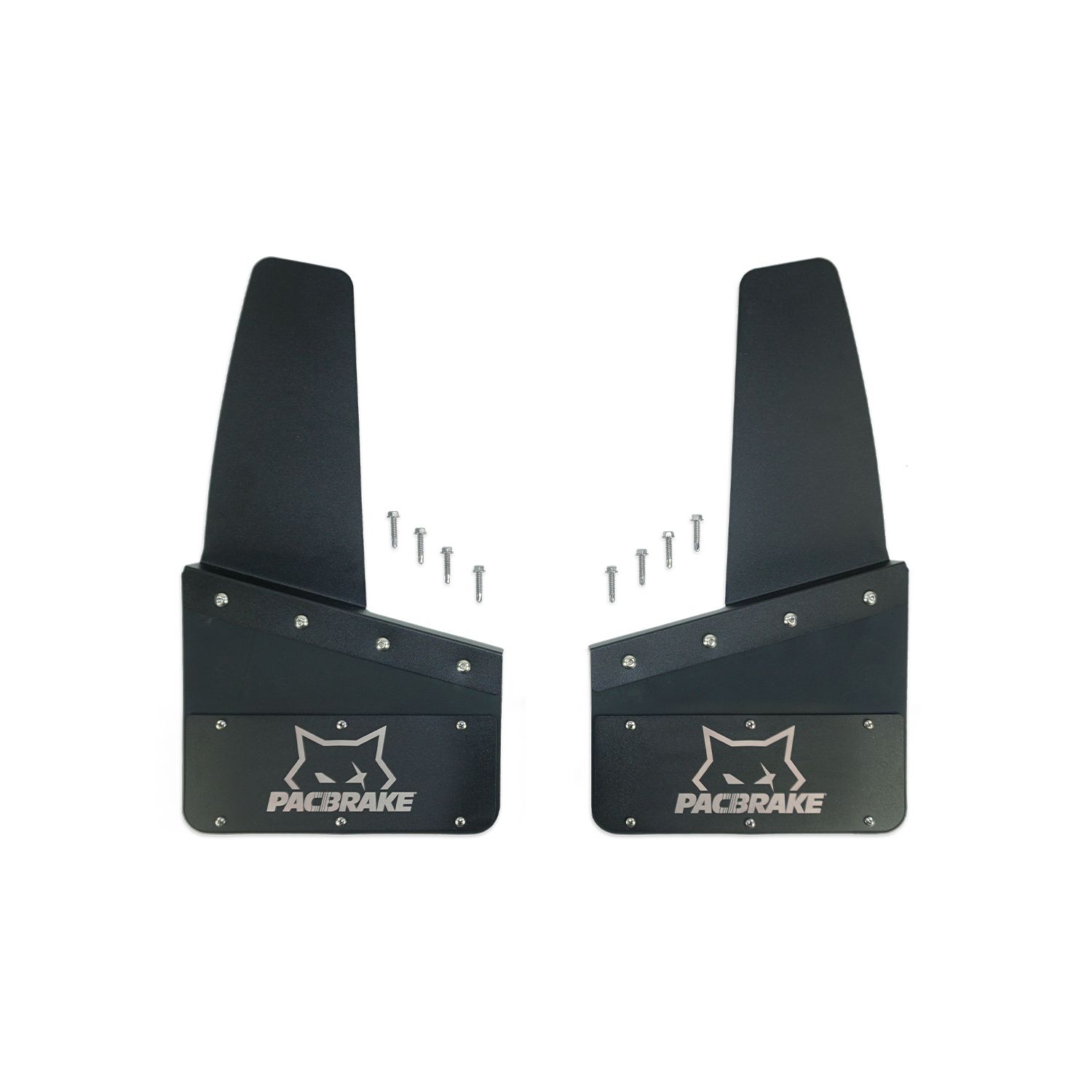 HP10580-12-10 Pacbrake Kickback-Style Mud Flaps (Set of four)