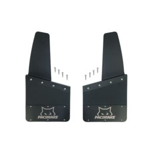 HP10580-12-12 Pacbrake Kickback-Style Mud Flaps (Set of four)