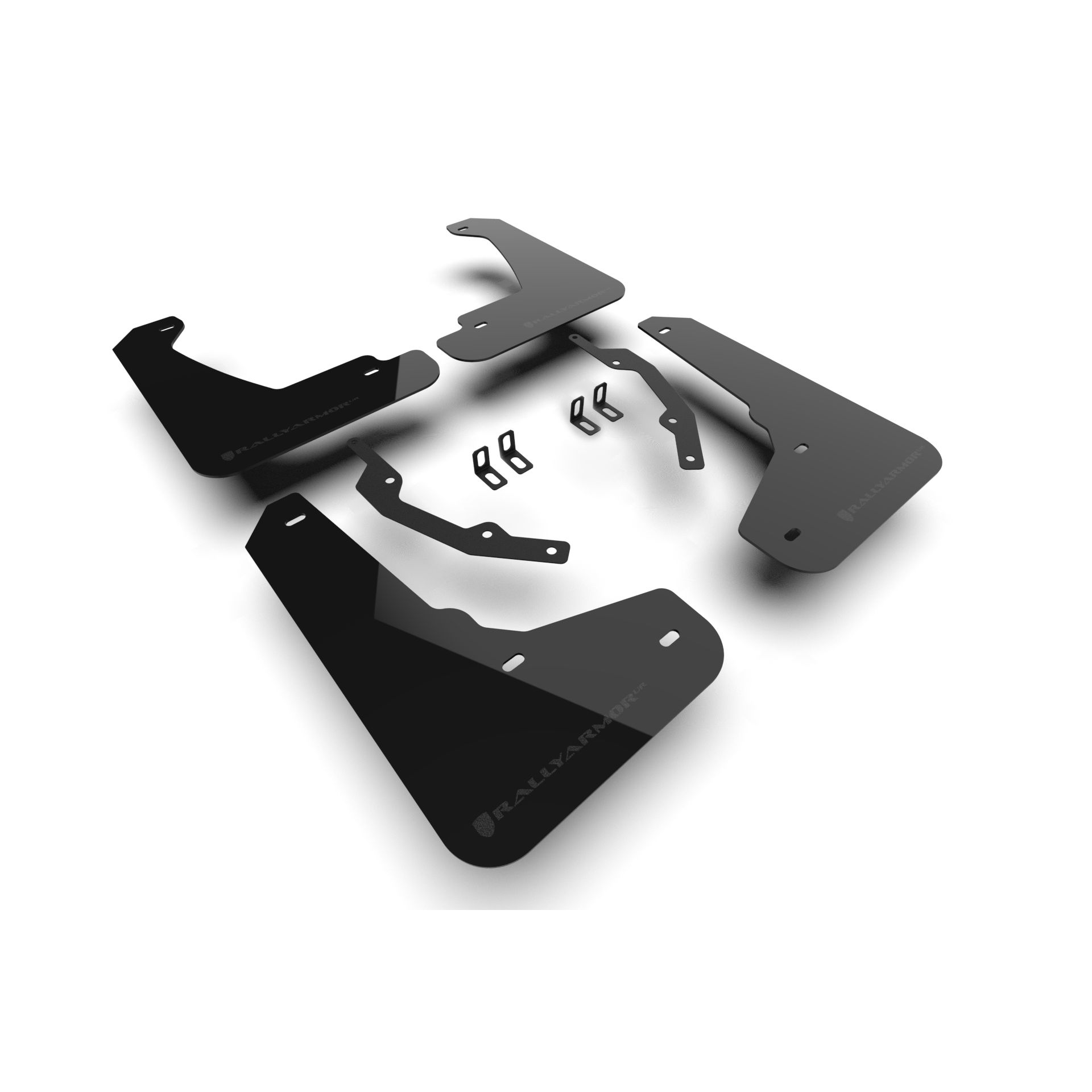 Rally Armor MF144-UR-BLK-MBK - 2024-25 Honda Prologue - Black Mud Flap/Metallic Black Logo