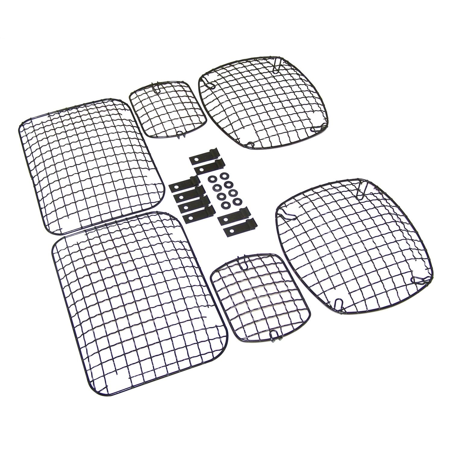 RT Off-Road - Metal Black Stone Guard Set