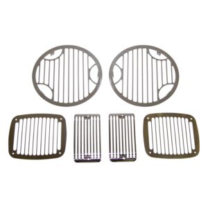 RT Off-Road - Stainless Stainless Stone Guard Set