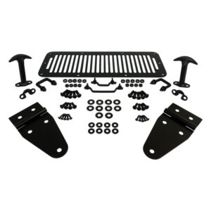 RT Off-Road - Stainless Black Hood Set