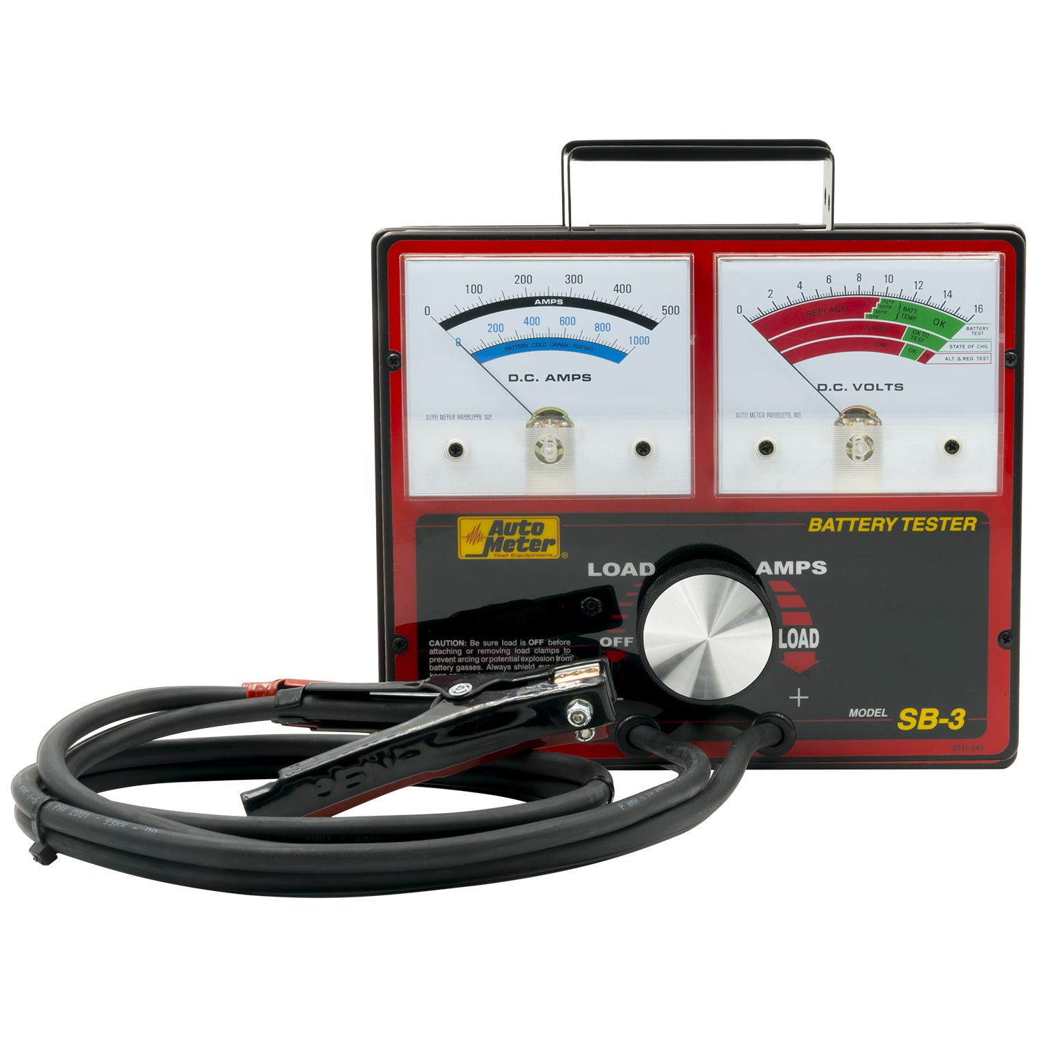 SB-3; 500 Amp Variable Load Battery/Electrical System Tester