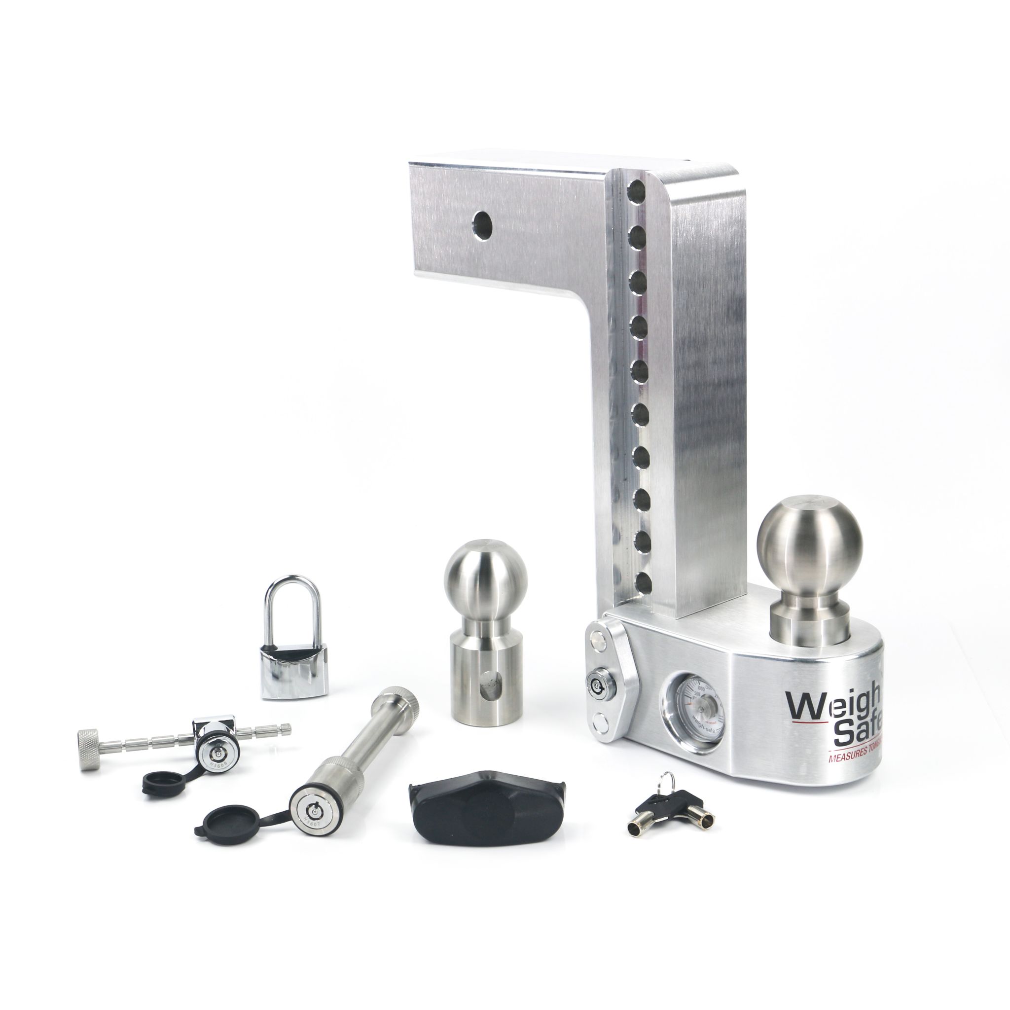 Weigh Safe 10" Drop Hitch with 3" Shank Keyed Alike WS05, WS11, WS12 Included