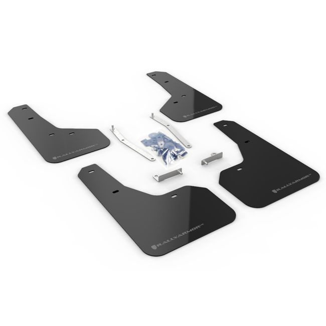 Rally Armor MF52-UR-BLK/GRY - 2019-2021 Subaru Forester - Black Mud Flap/Grey Logo