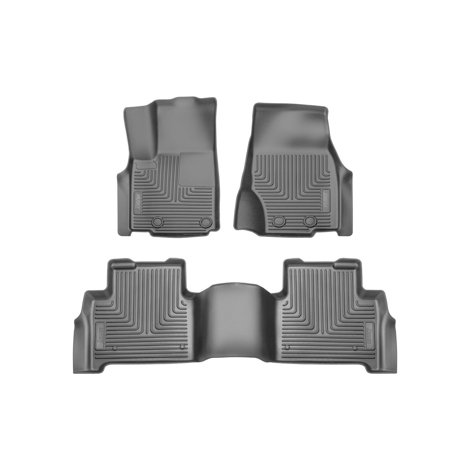 Husky Weatherbeater Front & 2nd Seat Floor Liners 95411