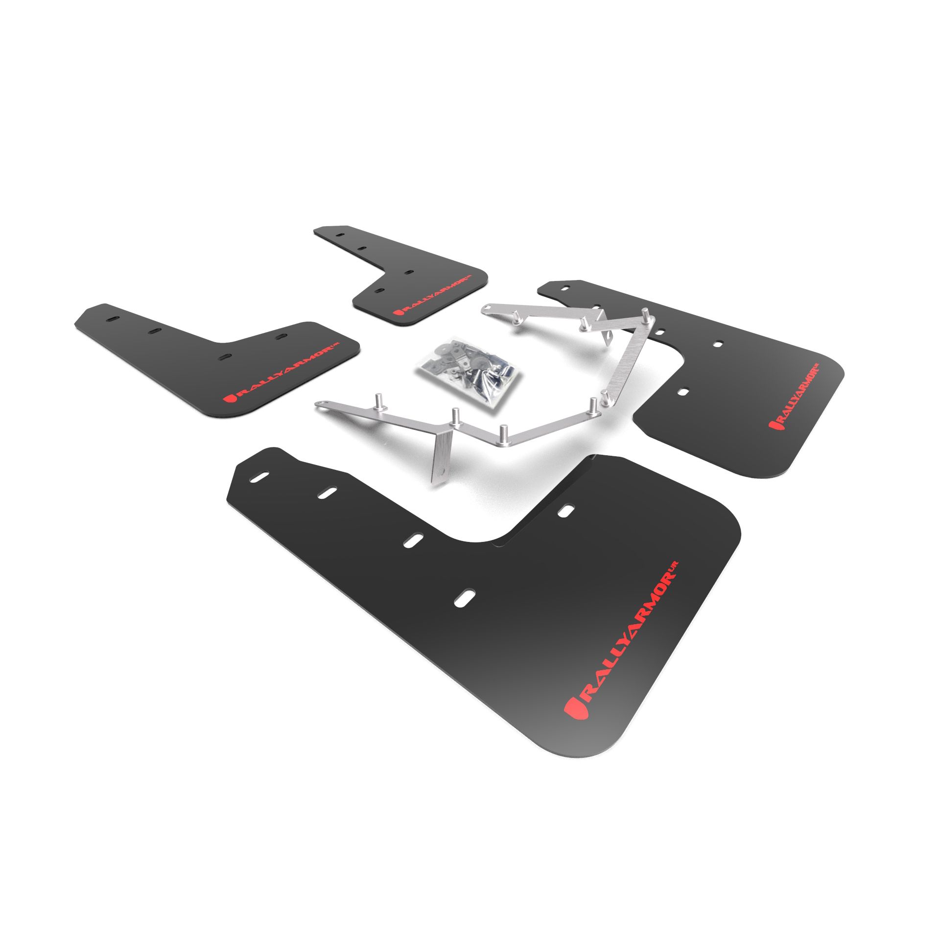 Rally Armor MF71-UR-BLK/RD 2017-2021 Honda Civic LX, EX, EX-L Hatchback